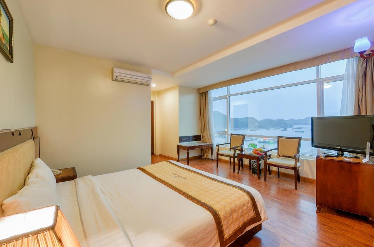 Sea Pearl Cat Ba Hotel Dong Khe Sau Exterior photo